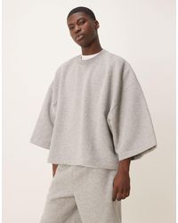 ASOS - – kurzärmliges super-oversize-sweatshirt - Lyst