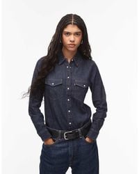Levi's - Iconic Denim Western Shirt - Lyst