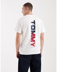 Tommy Hilfiger - Backprint Relaxed Fit T-shirt - Lyst