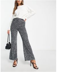 & Other Stories - All Over Sequin Flared Trousers - Lyst