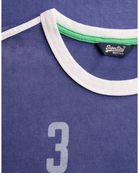 Superdry - Athletic Football Stripe T-Shirt - Lyst