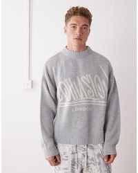 Collusion - Graffiti Graphic Knit Sweatshirt - Lyst