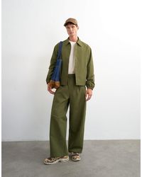 TOPMAN - Baggy Fit Nylon Ripstop Trouser - Lyst