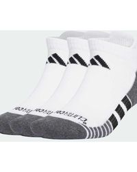 adidas Originals - Pack De 3 Pares De Calcetines De Color Blanco Y Negro Acolchados De Caña Baja Climacool Cushioned De - Lyst