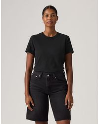 Levi's - – favorite – genopptes t-shirt - Lyst