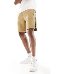 Fred Perry - Taped Sweat Short - Lyst