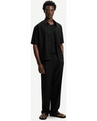 Bershka - – jogginghose aus leinenmix - Lyst