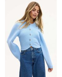 Loavies - Constant Thoughts Light Cardigan With Buttons - Lyst