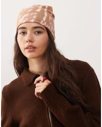 Collusion - Deer Print Beanie - Lyst