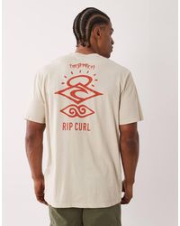 Rip Curl - Rip Curl Search Icon Print T-shirt - Lyst