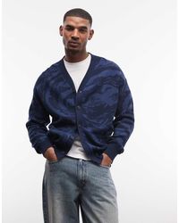 Element - Vest Met Camouflagemotief En Knoopsluiting - Lyst