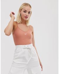 nike pink bodysuit