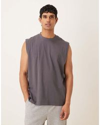 ASOS - Oversized Basic Tanktop - Lyst