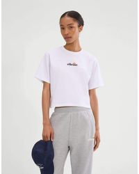 Ellesse - Silinto 2 Cropped Tee - Lyst