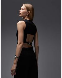 ASOS - Tailored Crop Tab Back Waistcoat - Lyst