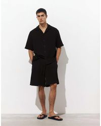 Pull&Bear - Bermuda molletonné - Lyst
