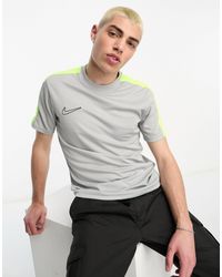 Nike Football - Academy 23 - t-shirt grigia - Lyst