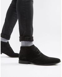 bottes daim homme