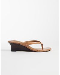 Tony Bianco - Edgy Heeled Wedge Sandals - Lyst