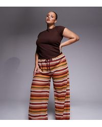 South Beach - Wide Leg Crochet Pants - Lyst