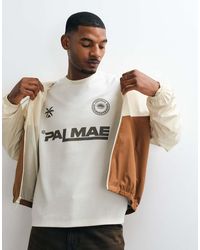 ASOS - Super Heavyweight Boxy Oversized T-shirt With Football Graphic - Lyst