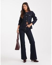ONLY - High Waist Flared Jeans - Lyst