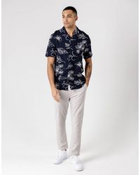 French Connection - Cotton Stretch Five-Pocket Regular Fit Chino Trousers - Lyst
