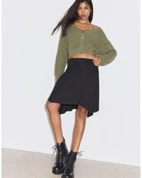Stradivarius - V-neck Knit Cardigan - Lyst