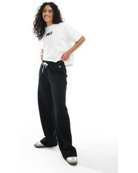 Polo Ralph Lauren - Joggers Negros De Pernera Recta De - Lyst