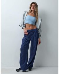 Nike - One Dri-Fit Geweven Jogger Met Wijde Pijpen - Lyst