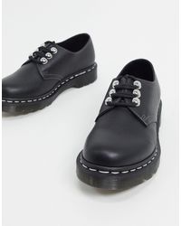 Dr. Martens Черные Туфли На Плоской Подошве -черный