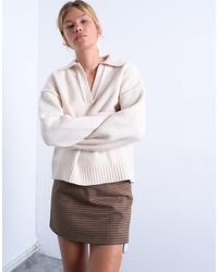 TOPSHOP - – strickpullover - Lyst