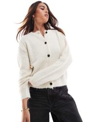 Vero Moda - Gebreid Vest Met Ronde Hals - Lyst