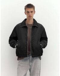 Pull&Bear - Jacke mit hemdkragen - Lyst
