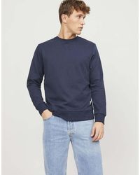 Jack & Jones - Basic Standard Fit Crew Neck Sweatshirt - Lyst