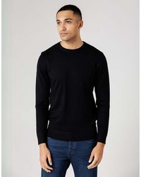 French Connection - Crew Neck Long Sleeve Knitted Jumper - Lyst