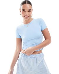 Pull&Bear - Polyamide Short Sleeve Baby Tee - Lyst
