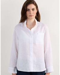 Intimissimi - The Pure Linen Plain-Weave Linen Shirt - Lyst