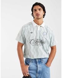 adidas Originals - Summer Jersey With Script Logo - Lyst