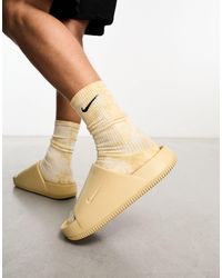 Nike - Calm - sliders crema - Lyst
