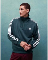 adidas Originals - Giacca Sportiva Minerale Con Scollo A Imbuto - Lyst