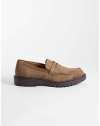 SEQWL - Pier Faux Suede Chunky Loafers - Lyst