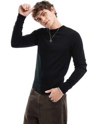 Collusion - Soft Knitted Crew Neck Jumper - Lyst