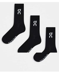 On Shoes - 3 Pack Logo Crew Socks - Lyst