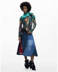 Desigual - Overhemd Met Veelkleurige Print - Lyst