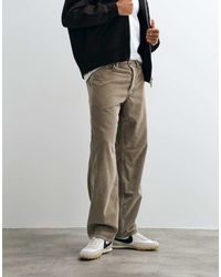 Tommy Hilfiger - Jaimie Loose Straight Fit Corduroy Trousers - Lyst