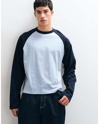 ASOS - Boxy Oversized Long Sleeve Raglan T-Shirt - Lyst