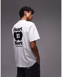 Carhartt - Heart Ii Hartt Motif Back Print T-shirt - Lyst