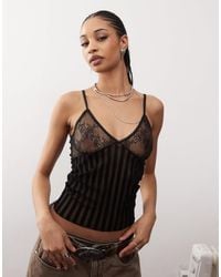 Collusion - – camisole aus spitze - Lyst