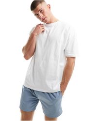 ASOS 4505 - Icon - t-shirt da allenamento oversize bianca ad asciugatura rapida con logo - Lyst